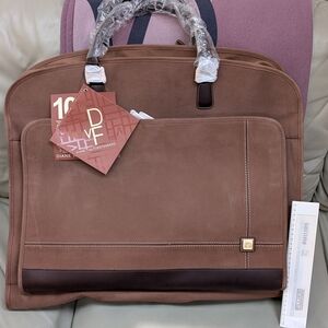 Diane Von Furstenberg Brown Leather Men's Bag 44'